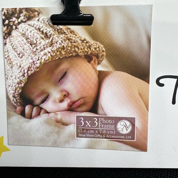 NWT Twinkle Twinkle Cloud shaped picture frame - Picture 2 of 4